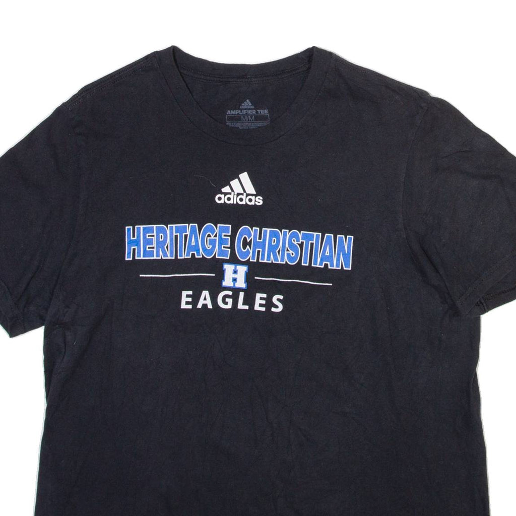 ADIDAS Mens T-Shirt Black M