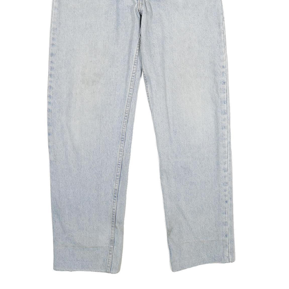 LEVI'S 550 Relaxed Mens Jeans Blue Denim W34 L31 Classic Cotton Zip