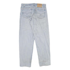 LEVI'S 550 Relaxed Mens Jeans Blue Denim W34 L31 Classic Cotton Zip
