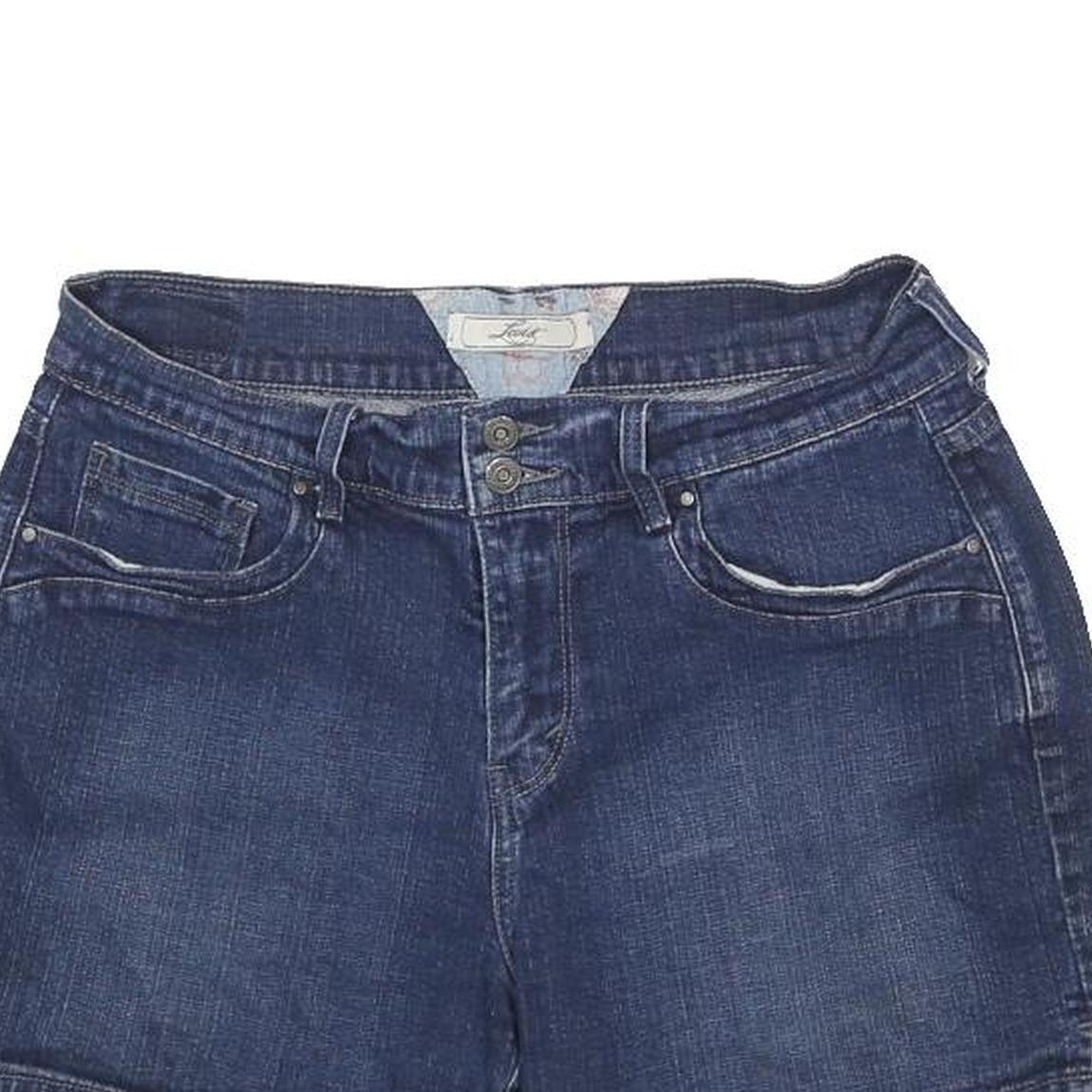 LEVI'S Womens Denim Blue Shorts Casual M W30 Cotton Blend Classic Fit