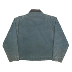 CARHARTT  J43 HTG Detroit Mens Hunter Green Workwear Jacket XL Cotton Zip Up