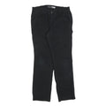 CARHARTT Womens Cotton Blend Black Regular Straight Trousers W32 L30 Workwear