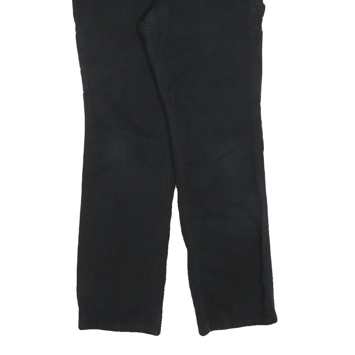 CARHARTT Womens Cotton Blend Black Regular Straight Trousers W32 L30 Workwear