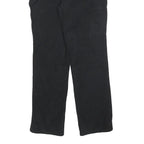 CARHARTT Womens Cotton Blend Black Regular Straight Trousers W32 L30 Workwear