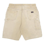 DICKIES Mens Shorts Beige Cotton Blend Casual 2XL W36 Workwear Pockets