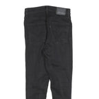 LEVI'S Womens Slim Black Denim Slim Jeans W28 L25 Stretch Cotton Blend
