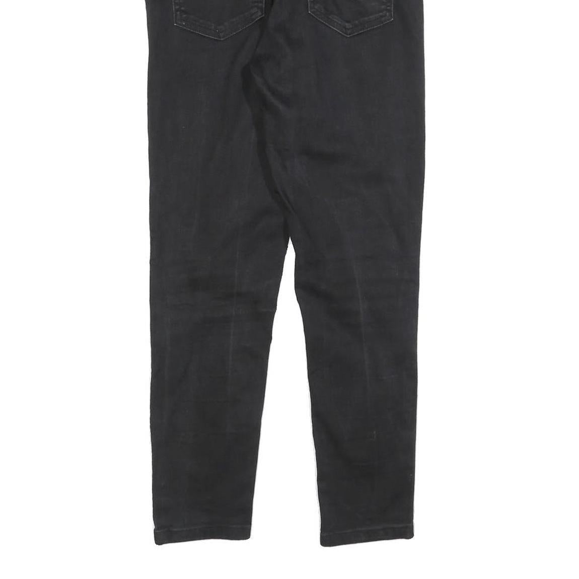 LEVI'S Womens Slim Black Denim Slim Jeans W28 L25 Stretch Cotton Blend