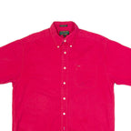 ALEXANDER JULIAN Mens Plain Shirt Red L