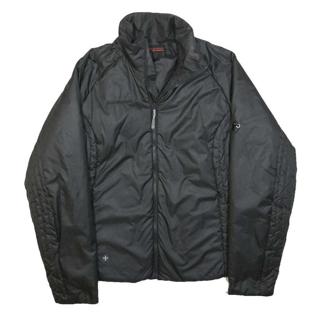MAMMUT Womens Black Lightweight Polyester Jacket M Puffer Insulated Zip