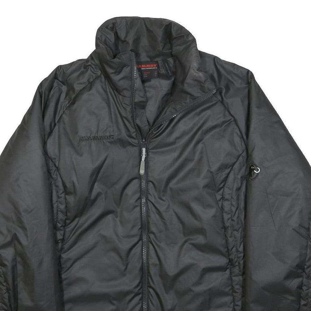 MAMMUT Womens Black Lightweight Polyester Jacket M Puffer Insulated Zip