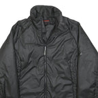 MAMMUT Womens Black Lightweight Polyester Jacket M Puffer Insulated Zip