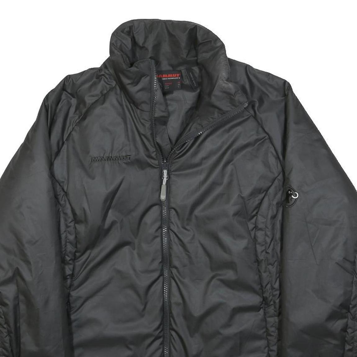 MAMMUT Womens Black Lightweight Polyester Jacket M Puffer Insulated Zip