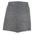 DICKIES Mens Shorts Grey Casual Plain XL W32 Cotton Blend Durable Workwear