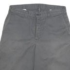 DICKIES Mens Shorts Grey Casual Plain XL W32 Cotton Blend Durable Workwear