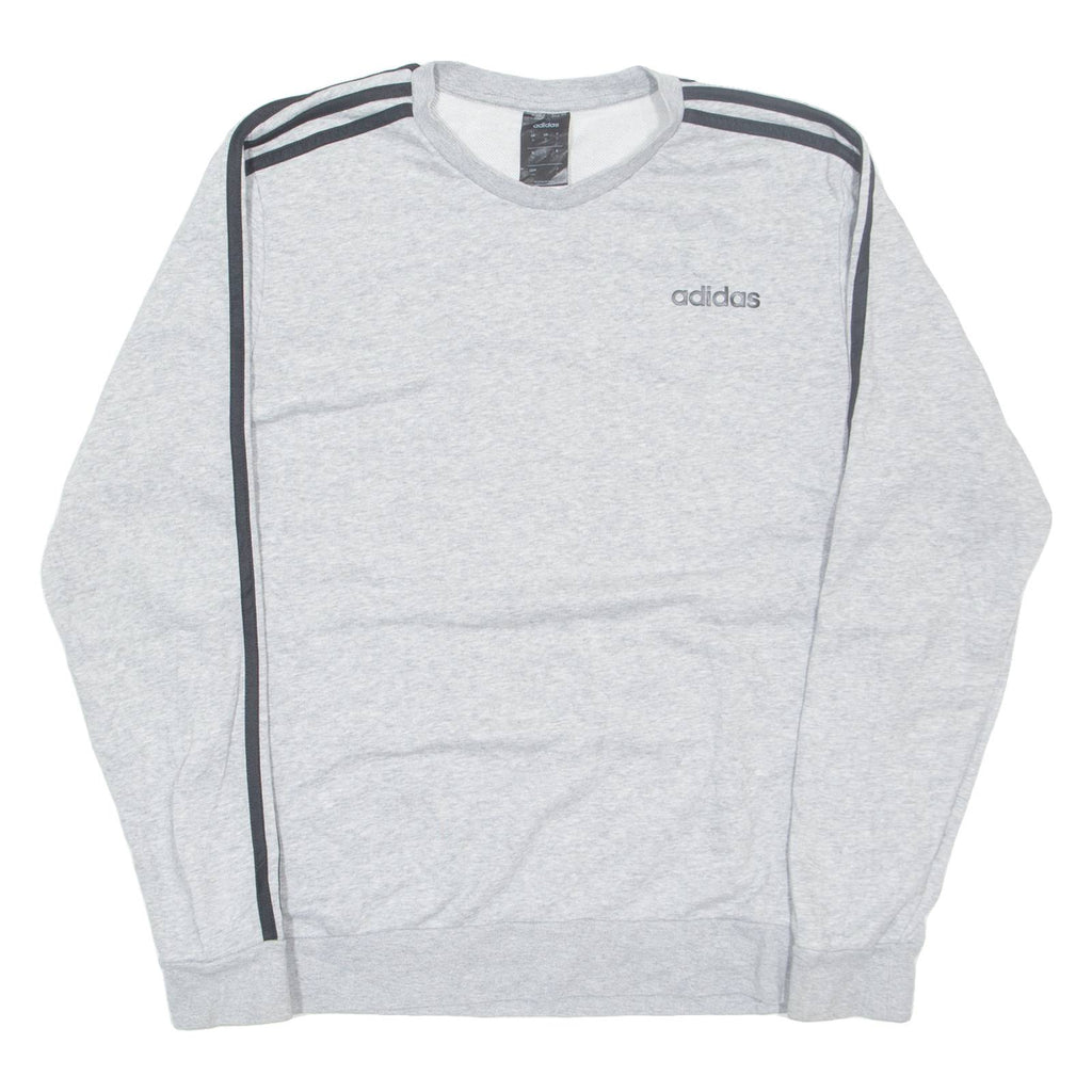 ADIDAS Mens Sweatshirt Grey M