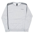 ADIDAS Mens Sweatshirt Grey M