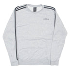 ADIDAS Mens Sweatshirt Grey M
