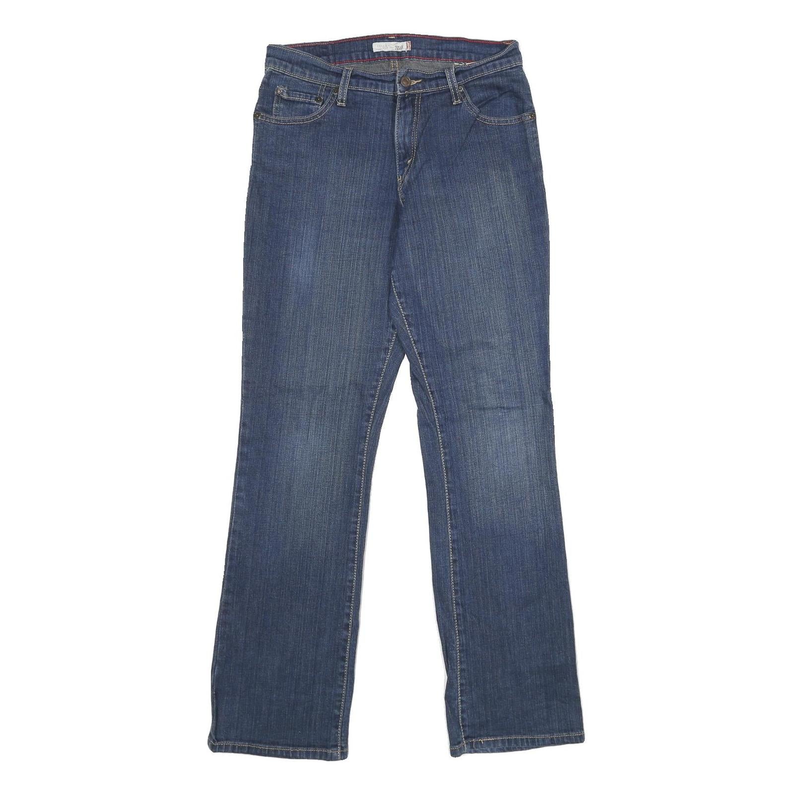 LEVI'S 550 Straight Womens Jeans Blue Relaxed Straight Denim Medium W28 L32