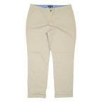 NAUTICA Womens Trousers Beige Regular Mom W36 L29