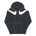 NIKE Womens Black Hoodie XS Cotton Blend Casual Sweatshirt Pullover
