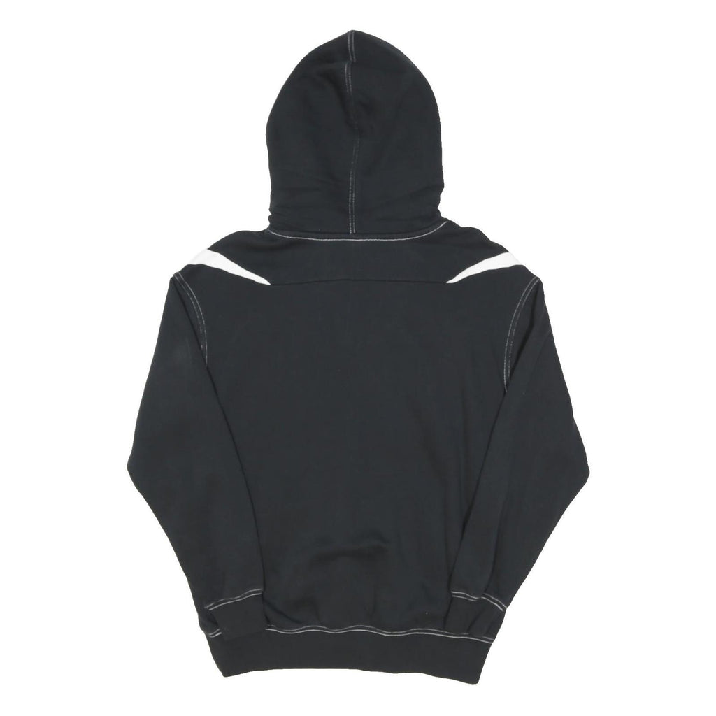 NIKE Womens Black Hoodie XS Cotton Blend Casual Sweatshirt Pullover