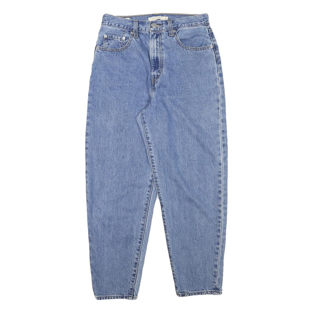 LEVI'S Womens Jeans Blue Relaxed Tapered Denim Light W27 L25 Vintage Style