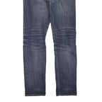 CARHARTT Mens Regular Fit Blue Denim Jeans W31 L32 Classic Zip Pockets