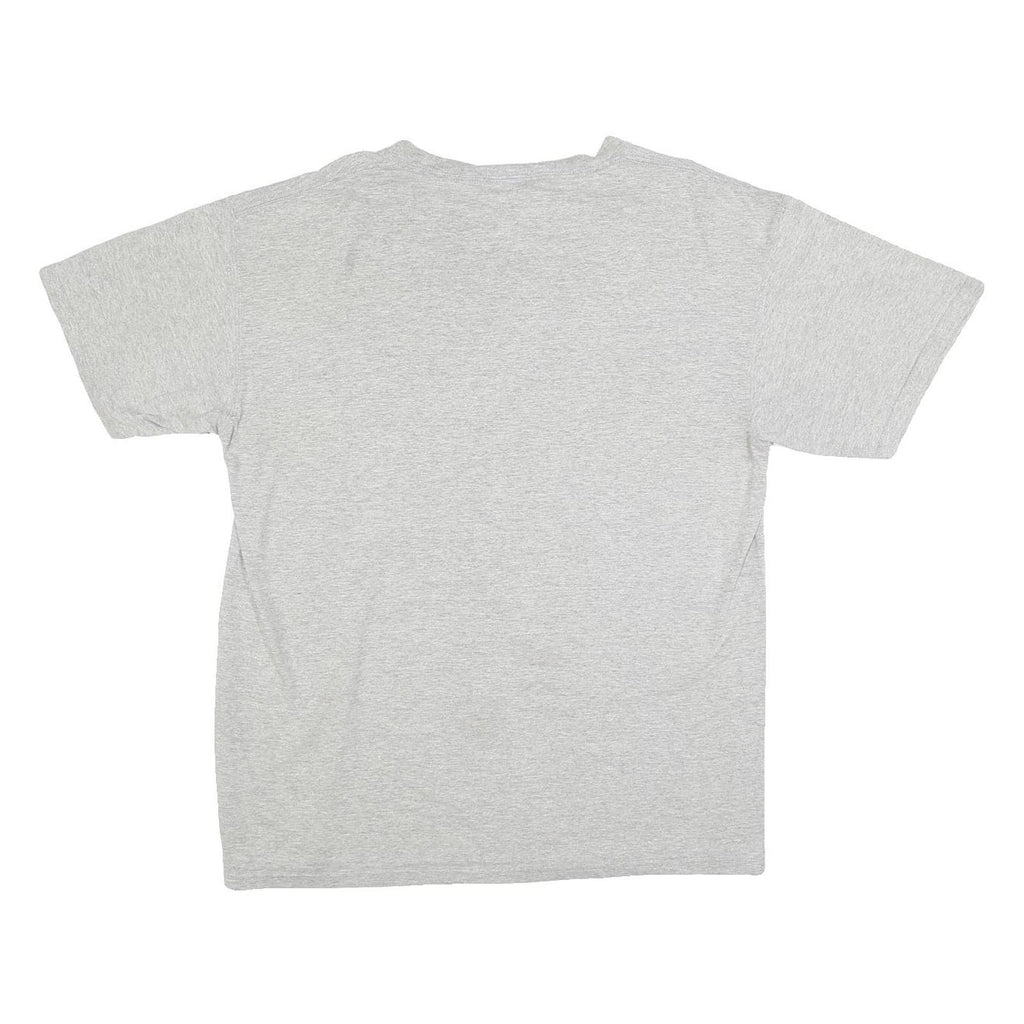 JANSPORT Mens Grey CCU Baseball Graphic T-Shirt L Short Sleeve Crew Neck