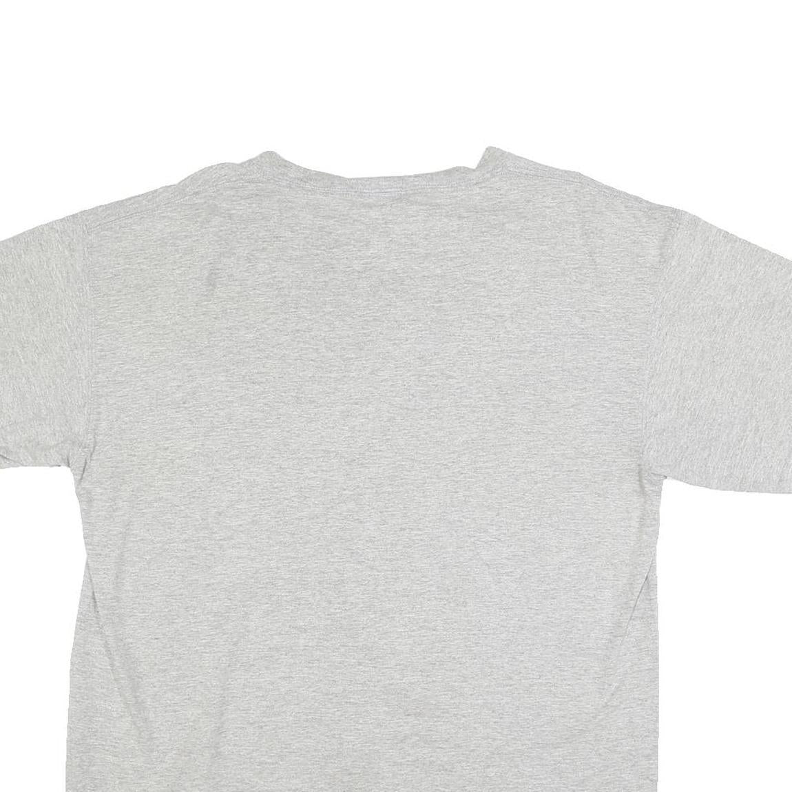 JANSPORT Mens Grey CCU Baseball Graphic T-Shirt L Short Sleeve Crew Neck