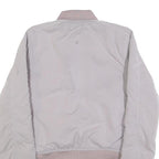 LULULEMON Womens Pink Nylon Bomber Jacket XS Reversible Zip Lightweight