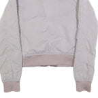 LULULEMON Womens Pink Nylon Bomber Jacket XS Reversible Zip Lightweight