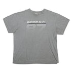 NIKE Mens Grey Airmax 87 Graphic T-Shirt 2XL Short Sleeve Crew Neck Cotton Blend