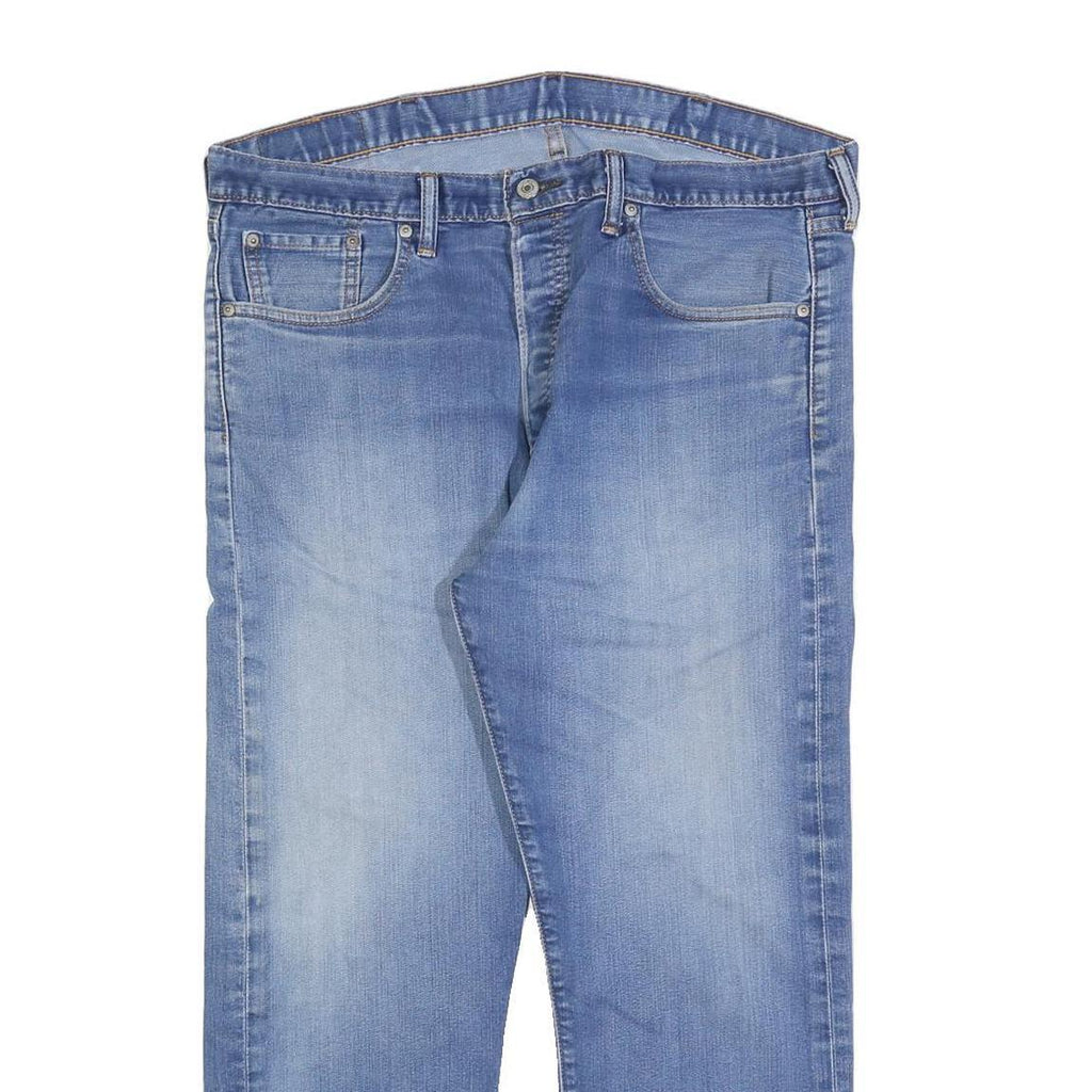 LEVI'S 501 Mens Jeans Blue Regular Straight Denim Medium W38 L25 Button Fly