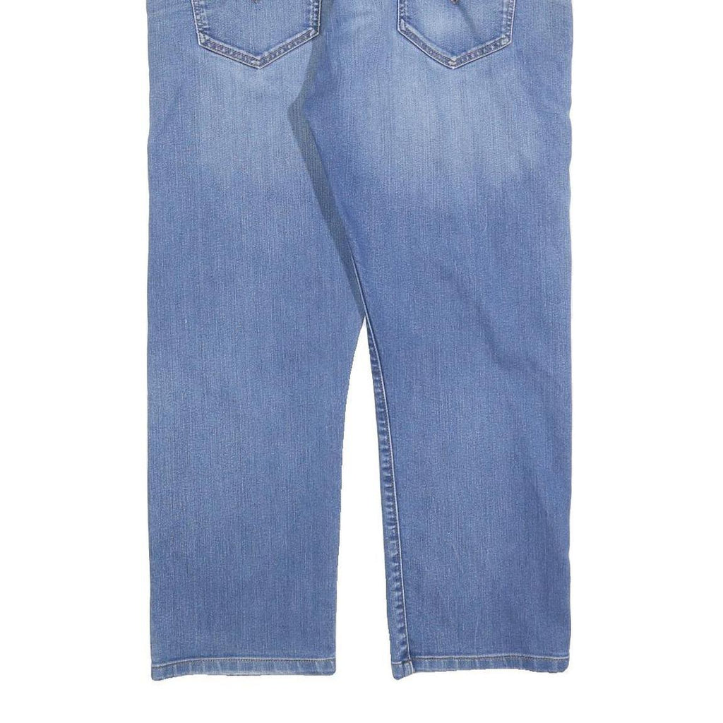 LEVI'S 501 Mens Jeans Blue Regular Straight Denim Medium W38 L25 Button Fly