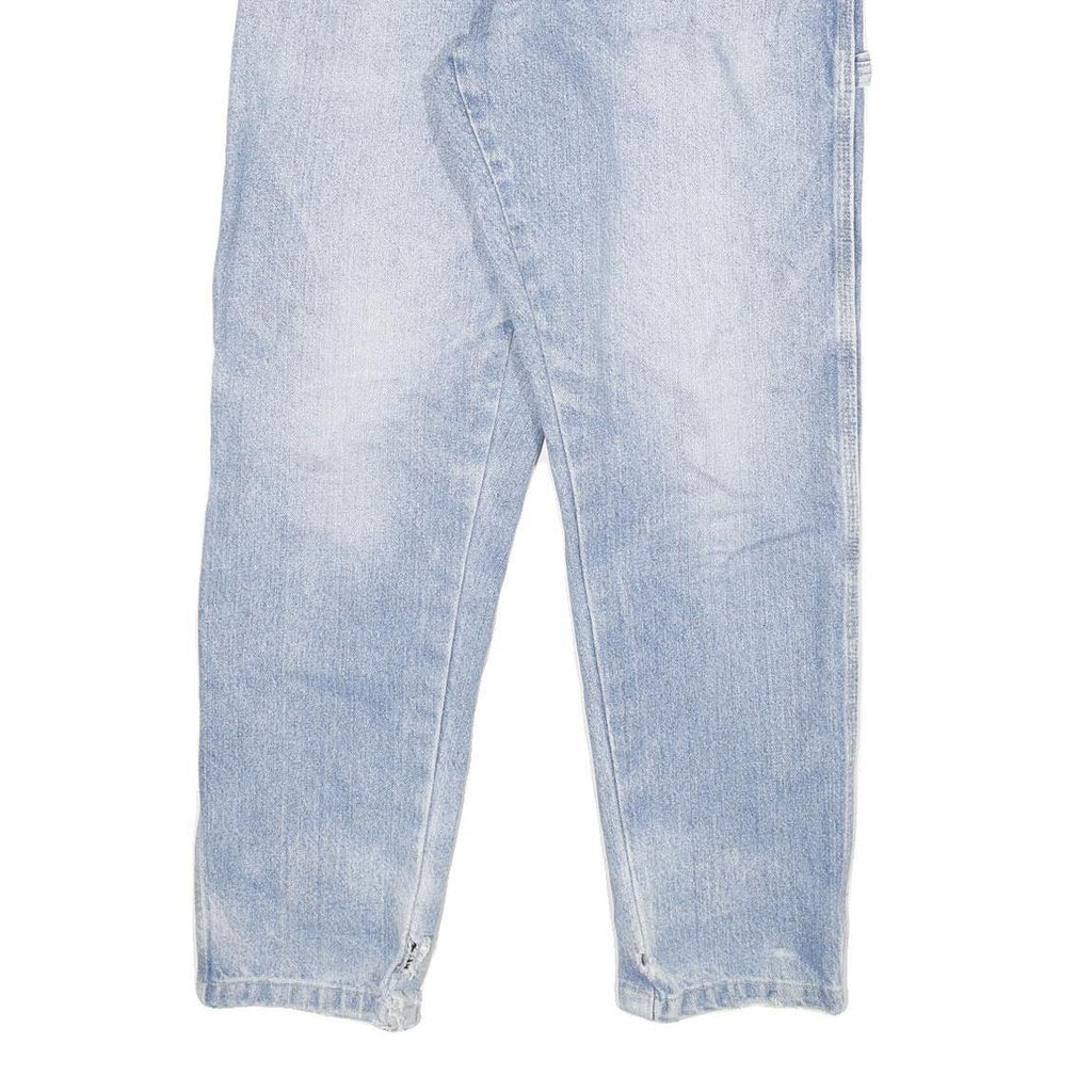 DICKIES Mens Jeans Blue Relaxed Straight Denim Light W29 L28 Casual Workwear