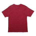 NIKE Mens Red FC Barcelona Graphic T-Shirt M Short Sleeve Crew Neck Football