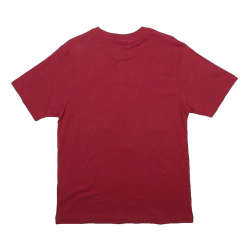 NIKE Mens Red FC Barcelona Graphic T-Shirt M Short Sleeve Crew Neck Football