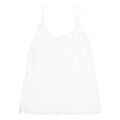 L.O.G.G Womens Camisole Top White Sleeveless Viscose M