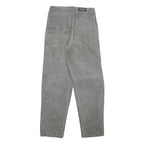 WESTERN Mens Jeans Grey Relaxed Straight Denim Light W30 L31 Casual Workwear