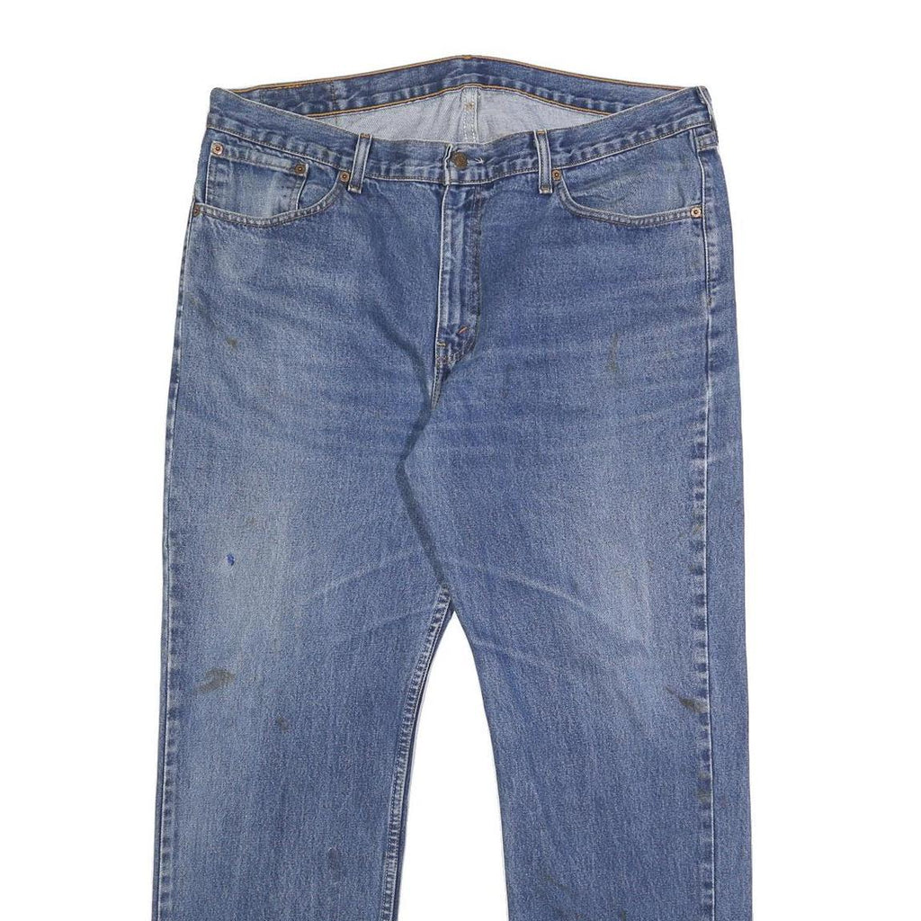 LEVI'S 751 02 Mens Jeans Blue Regular Straight Denim Medium W40 L32 Classic Fit