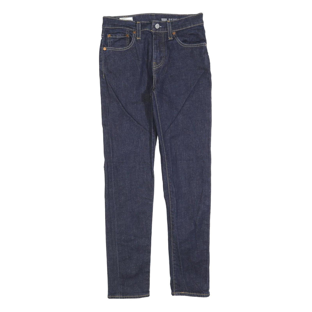 LEVI'S 512 BIG E Mens Slim Jeans Denim Dark W27 L30 Stylish Cotton Blend Zip