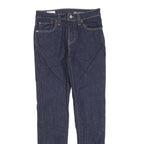 LEVI'S 512 BIG E Mens Slim Jeans Denim Dark W27 L30 Stylish Cotton Blend Zip