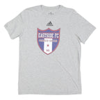ADIDAS Mens Grey Eastside FC Graphic T-Shirt M Short Sleeve Crew Neck Casual