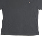 DICKIES Mens Black Pocket T-Shirt 2XL Short Sleeve Crew Neck Plain Cotton