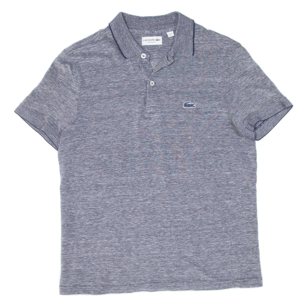 LACOSTE Mens Polo Shirt Blue S
