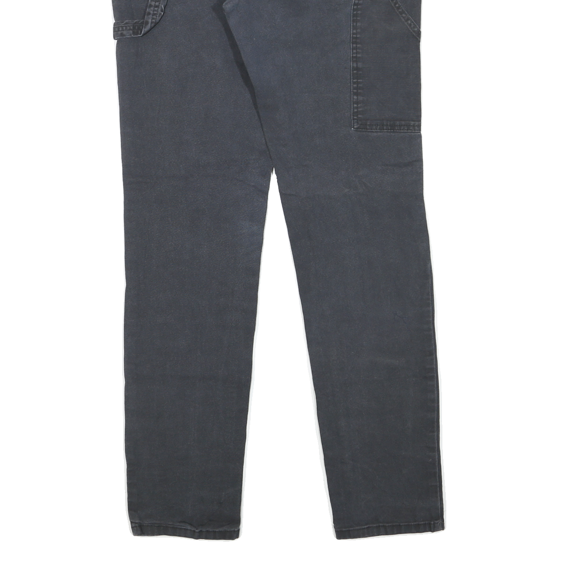 DICKIES Womens Regular Fit Straight Leg Denim Black Jeans W30 L32 Functional