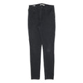 LEVI'S 721 Womens Jeans Black Slim Skinny Denim W29 L32 Stylish Zip