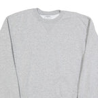 CARHARTT Mens Grey Cotton Blend Crew Neck S Classic Pullover Sweatshirt