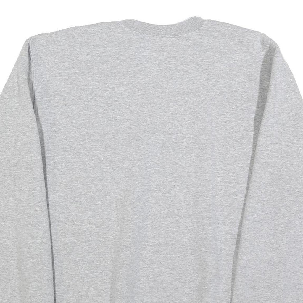 CARHARTT Mens Grey Cotton Blend Crew Neck S Classic Pullover Sweatshirt