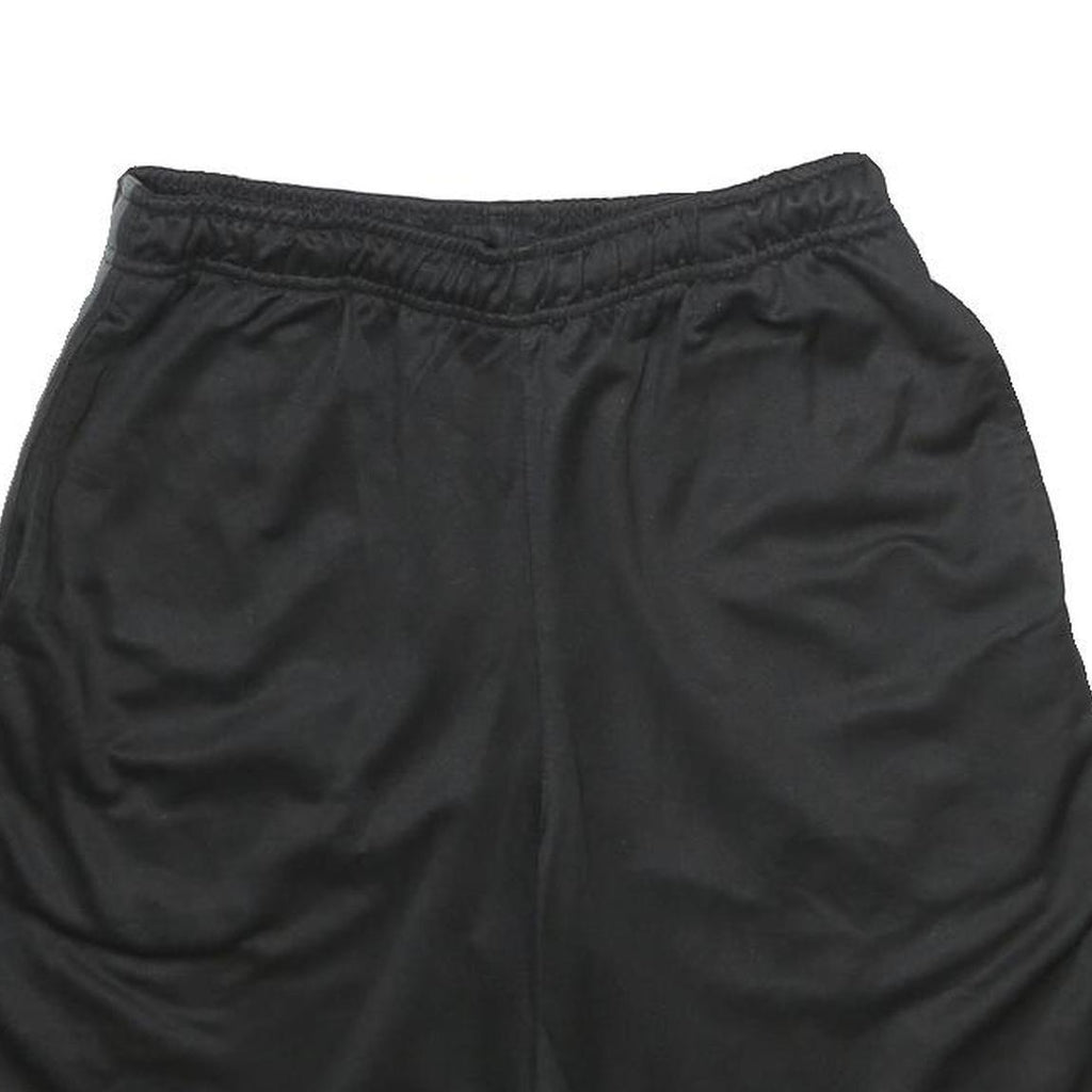 STARTER Mens Black Sports Shorts S W26 Elastic Waisttrack Lightweight Polyester